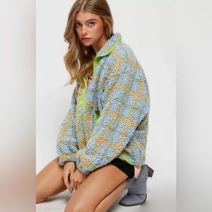 💫Teddy Jacket with Zipper Pockets